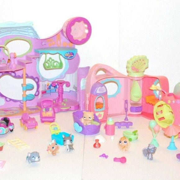 Littlest Pet Shop LOT✿Tail Waggin Fitness Club✿Get Better & ACCESSORIES✿✿PETS +